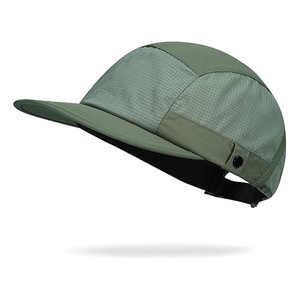 Casquette 5 panneaux légère, durable, résistante à l'eau, respirante, haute performance, imperméable, pour la course et les activités de plein air, prix de gros - Product Image 1