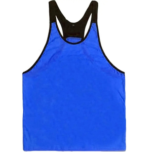 <b>Men's</b> Summer Thin Cotton Crew Neck <b>Base</b> <b>Layer</b> Breathable Solid-Color Sports & Fitness Vest for <b>Man</b> Tank Top - Product Image 6