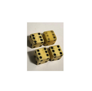 Nuevo Diseño de Dados de Juego Ecológicos Pulidos de Seis Caras con Incrustaciones Blancas para Juegos de Casino para Adultos - Product Image 2