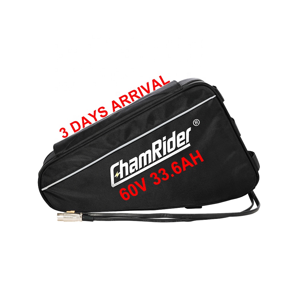 Аккумулятор для электрического велосипеда Chamrider, 48 В, детали для электрического велосипеда, литиевая батарея с 21700 ячейками и сумкой