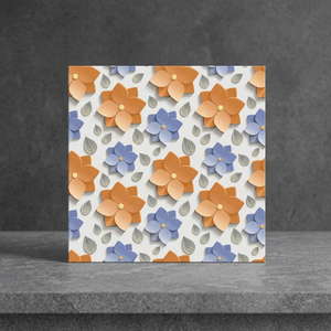 ยี่ห้อวิสตาร์กระเบื้องเคลือบเงากันลื่นขนาด12X12แบบดิจิตอลลายสระว่ายน้ำดีไซน์3D ล่าสุด - Product Image 2