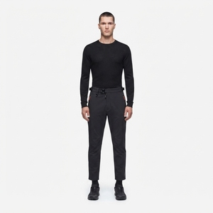 Pantalon Techwear Homme en Nylon Enduit Lourd Coupe Slim Fuselée Imperméable Silhouette Variable Personnalisable OEM - Product Image 1