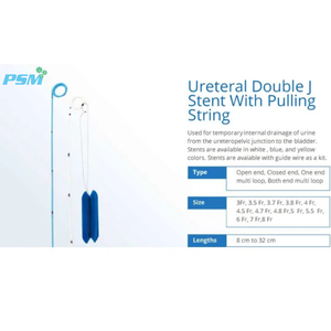 Stent PSM Doble J con Cordón de Extracción Manual para Uso Hospitalario - Product Image 4