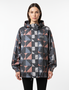 High Quality 100% Nylon Over Sized Breathable Zipper Windbreaker <b>Jacket</b> For Women Lightweight Nylon Outdoor <b>Running</b> <b>Jacket</b> - Product Image 1