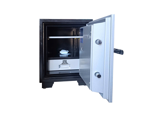 Caja Fuerte para Oficina MONEY MNS-59E, Diseño Moderno, Alta Seguridad, Impermeable, con Contraseña y Llave - Product Image 2