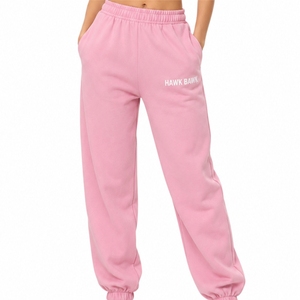 Pantalon de survêtement en molleton de coton premium pour femme – Qualité supérieure, coton doux, coupe décontractée, style athleisure, sur mesure - Product Image 1