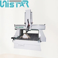 Fresadora CNC de 4 Ejes con Eje Rotatorio y Doble Husillo de Alta Precisión para Puertas de Madera 3D