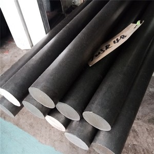 Barra Redonda de Acero al Carbono Sin Aleación Laminada en Caliente, Barra de Acero Estructural Estándar ASTM A36 con Diámetro Uniforme para Doblado y Corte - Product Image 2