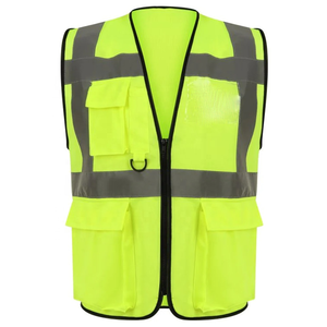 Reflective <b>Waterproof</b> <b>Work</b> Vest with LED Light Custom Colors and Logo Available - Product Image 1