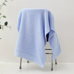 Serviette de toilette en coton doux et respirant, qualité supérieure, séchage rapide, écologique, personnalisable, couleur unie, vente en gros - Product Image 6