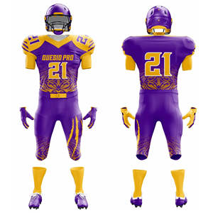 Uniformes de Fútbol Americano al por Mayor de Alta Calidad Hechos en Pakistán, Ropa Deportiva, Uniformes Sublimados - Product Image 1