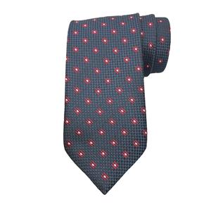 Black Red Dot Pattern <b>Tie</b> and Pocket Square <b>Set</b> for Men | Formal Business Wedding Necktie Gift Combo OEM Bulk Supply India 2026 - Product Image 3
