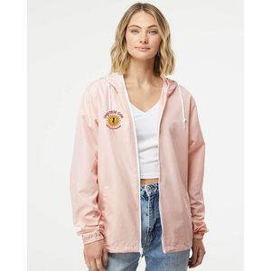Veste coupe-vent légère unisexe personnalisée Exp54lwz avec fermeture éclair, broderie personnalisée avec logo ou texte pour les aventures en plein air - Product Image 2