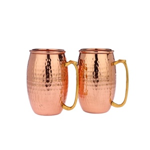 Hammered Design <b>Copper</b> Beer Mug <b>Copper</b> Mug for Drinking Wine Coffee Water - Product Image 1