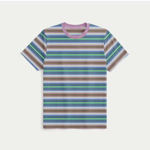 Clothing Manufacturer Wholesale <b>Men's</b> Custom Striped T <b>Shirts</b> Collection From Pakistan 100% Cotton New Design Summer T <b>Shirts</b> - Product Image 1
