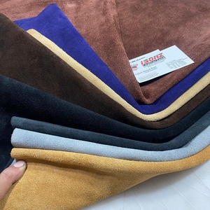 Cuir de vachette pleine fleur écologique de qualité supérieure ISONZ 1,2-1,4 mm, résistant à l'abrasion, imperméable, non tissé pour vêtements - Product Image 1