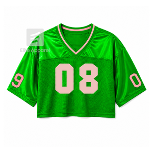 T-shirt personnalisé Alpha Kapa Alpha Sorority à col en V, couleur unie, manches courtes, vert et rose, style décontracté pour femme, en maille polyester - Product Image 1