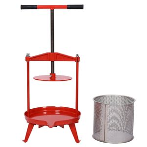 Presse-fruits et presse-vin en acier inoxydable de 3,69 gallons/14 L, extracteur de jus - Product Image 2