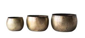 Maceta Rústica de Hierro Galvanizado, Florero Metálico Decorativo Estilo Granja con Asa para Flores Secas, Decoración del Hogar - Product Image 5