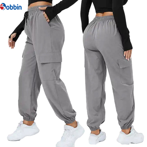 Premium Quality Women's Nylon Fleeced-Breathable Fashion-Clothing Custom Design <b>Drawstring</b>-Waist Flap-Pockets Cargo Pant <b>Trouser</b> - Product Image 6