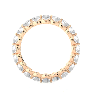 Anillo de Diamantes de Oro Sólido de 18K de Diseño de Lujo, 2.03 CT, Diamantes Naturales, Anillo de Compromiso con 20 Piedras de Diamantes - Product Image 2