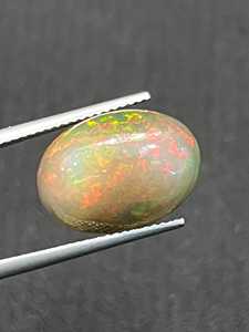 Natural Fire <b>Opal</b> Gemstones Orange Red Loose Stones For Jewelry Making <b>Rings</b> Pendants Earrings High Quality Play Of Color - Product Image 6