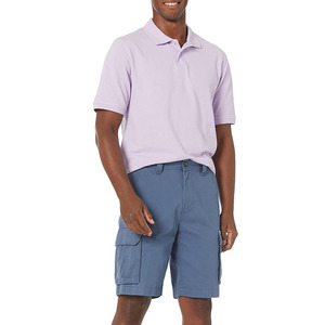 Shorts pour hommes en polyester à séchage rapide, conçus pour les entraînements intenses, avec technologie d'évacuation de l'humidité, en vente. - Product Image 4