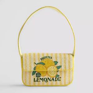 Sac de rangement de luxe moderne, sac à bandoulière brodé de perles, sac à main perlé, pochette de soirée élégante pour femme - Product Image 6
