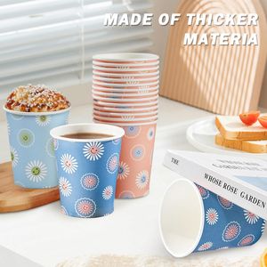 Confezione da 300 Bicchieri di Carta Usa e Getta da 8 oz, Colorati per Bevande Calde/Fredde, Acqua, Succo, Caffè - Product Image 2