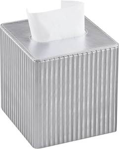 Boîte à mouchoirs rectangulaire classique en acier inoxydable multifonctionnelle, accessoire personnalisable et écologique pour la maison et l'hôtel - Product Image 1