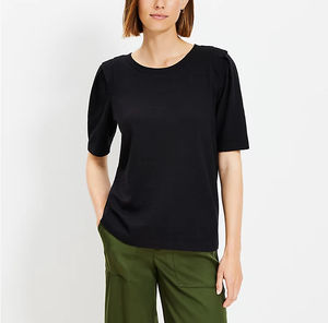 Blusa de Gasa Elegante con Logotipo Personalizado al por Mayor para Mujer, Blusa Informal de Verano de Manga Corta, Proveedor de Ropa de Moda para Mujer - Product Image 3