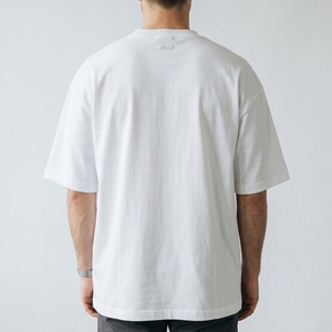 Men's T <b>Shirt</b> White Abstract <b>Geometric</b> Graphic Print Crew Neck Short Sleeve Regular Fit Casual Streetwear Tshirt - Product Image 2