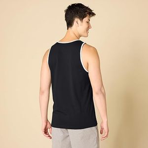 Custom logo Wholesale Breathable Slim Fit Quick Dry Fitness Custom Summer Fitness <b>Sports</b> Fitness Training <b>Vest</b> <b>Mens</b> Solid Color - Product Image 4