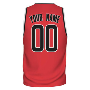 Maillot de basketball unisexe sur mesure pour adulte, respirant, grandes tailles, imprimé avec nom, numéro et logo personnalisés, vêtements de sport, fournisseur en gros - Product Image 6