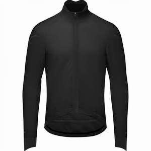 WARPRO INDUSTRY เสื้อเจอร์ซีย์นักปั่นแขนสั้นแบบมีซิปสีน้ำเงินเข้มทรงพอดีตัวแห้งเร็วผ้ายืดสแปนเด็กซ์/โพลีเอสเตอร์สำหรับทุกเพศ - Product Image 6