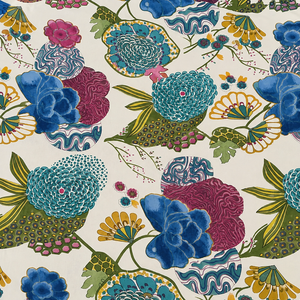 Magnifique Tissu Cambric Doré 60x60/92x88 en Coton Pur Cardé Biologique Lavé Écologique Respirant Imprimé Léger pour Doublure de Sac et Usage Domestique - Product Image 1