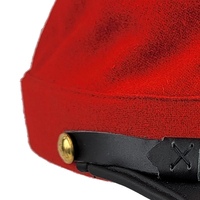 Gorra Kepi Francesa de Caballería con Cordones, Gorra de Invierno, Reproducción Americana de Gorras Kepi