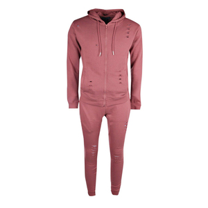 Conjunto Deportivo para Hombre, Estilo Urbano Desgastado, Sudadera con Capucha y Pantalones Jogger, Ropa Casual de Calle, OEM - Product Image 1