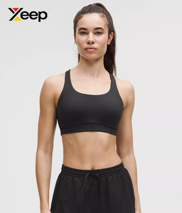 XEEP สปอร์ตบราโยคะคุณภาพสูงสำหรับผู้หญิง รุ่น XC-SB-89 ดีไซน์เรียบง่าย ระบายอากาศได้ดี สายปรับได้ แผ่นรองถอดออกได้ รองรับได้ดี แห้งเร็ว - Product Image 1