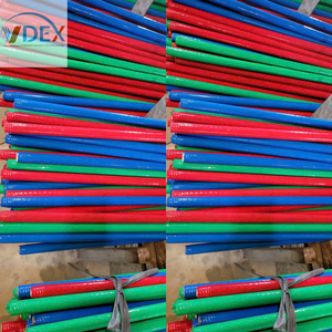 Brosse à balai en bois avec revêtement en PVC coloré, prix compétitif pour les grandes quantités - Product Image 2