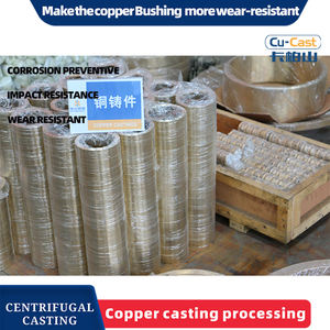 Manchon en alliage de cuivre Bagues en bronze Plaques d'usure pour équipement minier et applications sujettes à la corrosion - Product Image 5