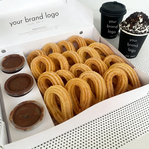 Custom Disposable Biodegradable Eco-Friendly Paperboard Shawarma Wrap Hummus Snack Chips Sauce Packaging Box Brunch Fries - Product Image 4