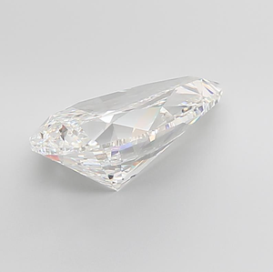 เพชรเม็ดเดี่ยวทรงลูกแพร์ 10.01 กะรัต เพาะเลี้ยงในห้องปฏิบัติการ สี E ความสะอาดระดับ VS1 ผลิตด้วยเทคนิค CVD ขัดเงาด้วยมือ สำหรับทำเครื่องประดับ แหวน ต่างหู - Product Image 2