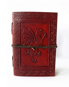 Journal en cuir fait main avec motif de dragon en relief – Carnet de notes antique celtique pour hommes et femmes, carnet d'écriture vintage - Product Image 5