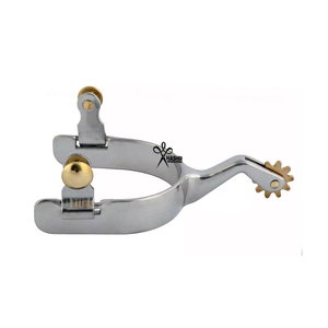English Spurs/European Alloy Spurs Horse Riding Spurs Horse Accessories <b>Roller</b> Spurs Equestrian Safety Wholesale Horse Riding - Product Image 2