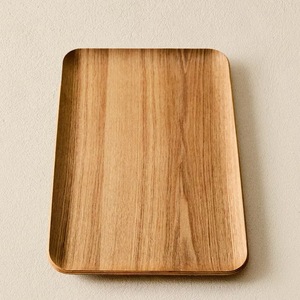 Premium Designer Wooden Serving <b>Tray</b> Extra Large Solid Wood Butler Ottoman Platter - Product Image 1