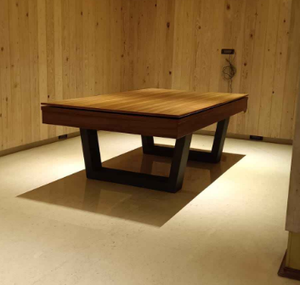 Mesa de Billar Convertible de Lujo, Mesa de Billar Moderna con Superficie de Comedor, Diseño Duradero para Hogar, Hotel, Club - Product Image 2