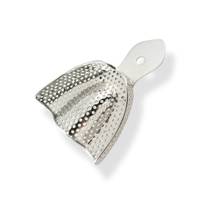 Teeth Impression Kit Disposable Impression Trays Set Metal Dental Impression Tray Set Dental Plastic
