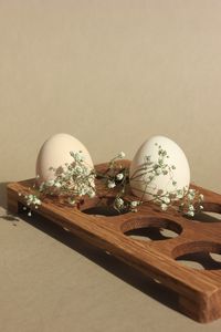 Large Capacity Wooden Egg Tray for Storing Farm Fresh Eggs Compact Wooden Egg Holder Tray for <b>Small</b> Kitchen Spaces at low cost - Product Image 2