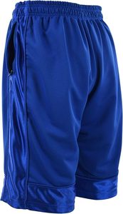 Shorts d'entraînement de basketball pour hommes, couleur unie, avec poches et cordon de serrage - Product Image 3